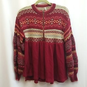 Free People Cabin Fever Sweater Size XS